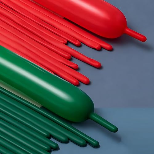 Miniatura 22 de 260 globos naranjas, engrosados, paquete de 100 globos largos para torcer delgados mágicos para arco de globos, animales, payaso, niños, cumpleaños