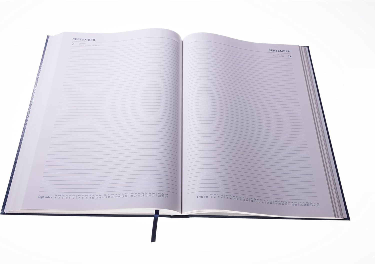 Collins Debden Collins Standard Desk 2025 Diary A4 Day to a Page Business Diary - Business Planner and Organiser - January to December 2024 - Daily - Black - 44E.99-25