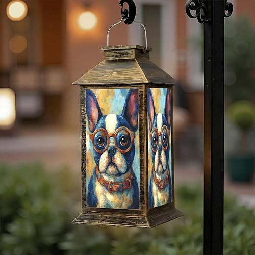 Miniatura 11 de Linterna solar para exteriores, impermeable, futurista, plumas geométricas de cristal de pavo real, decoración de jardín, luces solares LED, lámpara