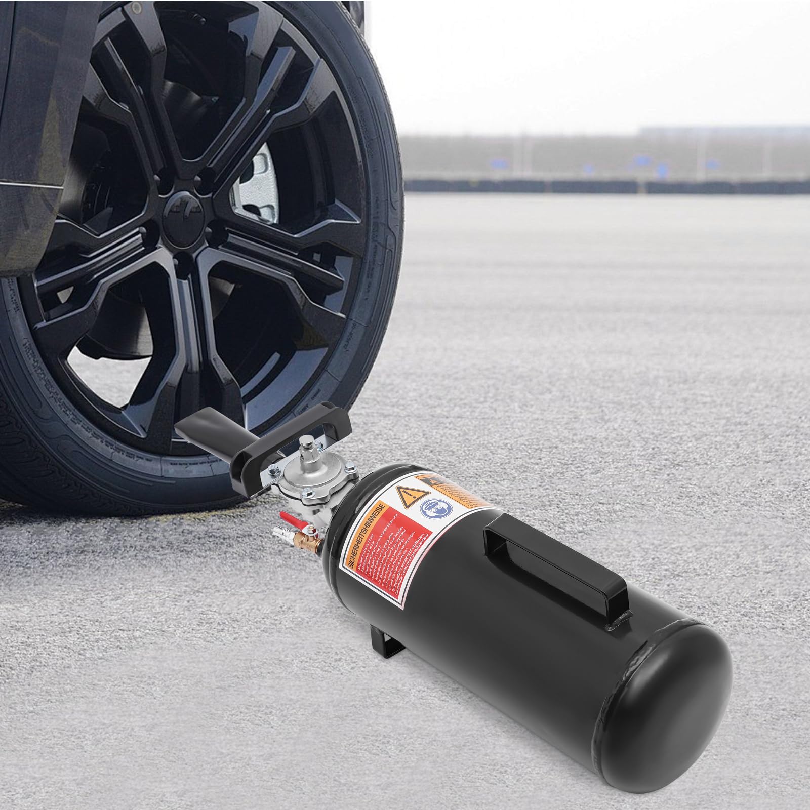 12L Reifen Reifenfüller Booster Reifenbooster Reifenschockfüller Airbooster Professioneller Reifenfüller Reifenbefüller für LKW Auto PKW