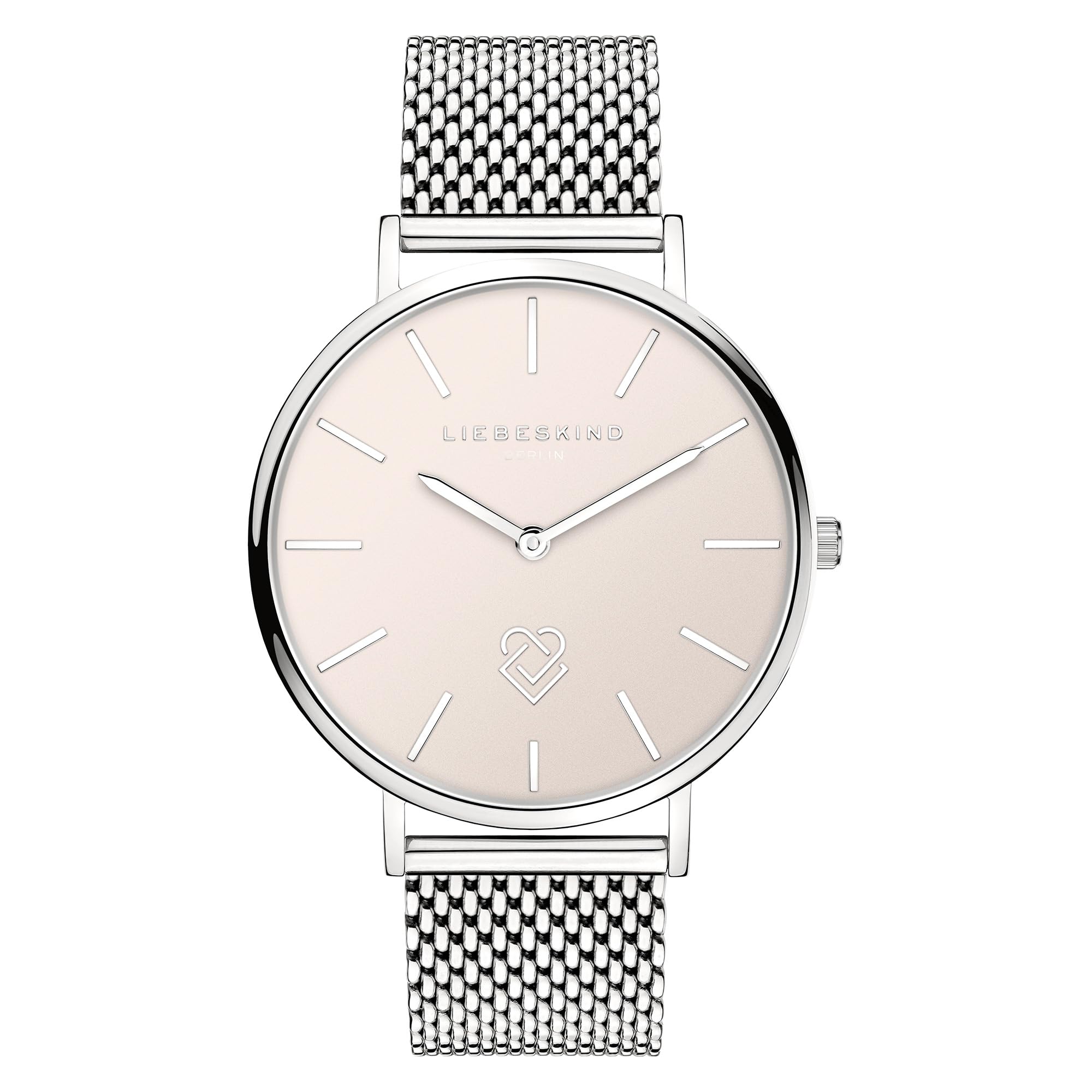 Liebeskind Berlin LT-0400-LQ IP Watch, Silver Pink, Minimal