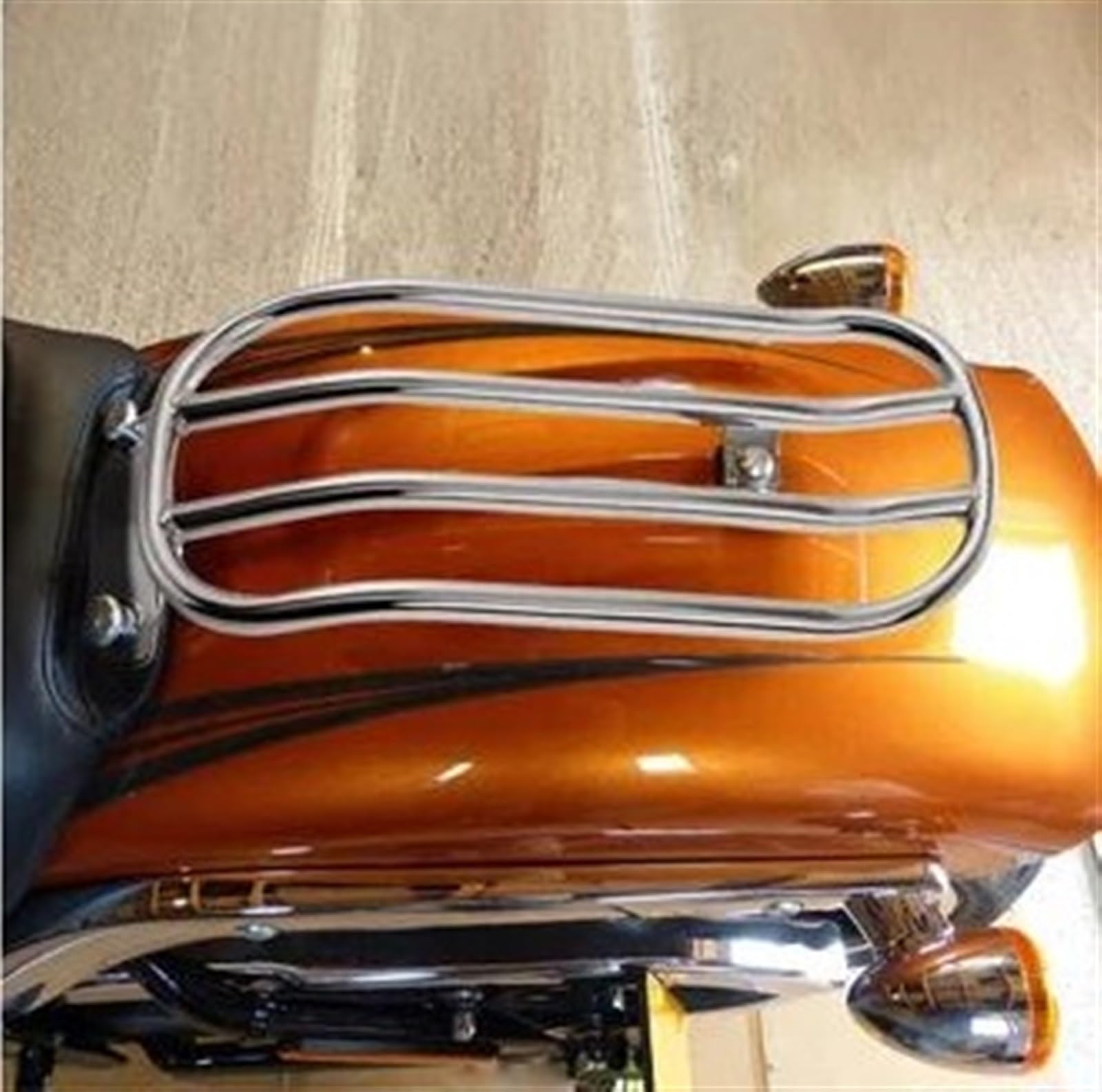 Porte-Bagages Arrière De Moto Support D'étagère Rangement pour Harley Softail Fat Boy Breakout FXBR FLFB 2018 – 2023