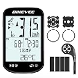 Wireless Bike Computer GPS Bundle, Speedometer & Odometer, Cadence Sensor, Auto Backlight & Auto Stop, IPX7 Waterproof, 2.6