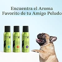 Vista 7 de PAWFUME - Perfume en aerosol para perros para aseo, cinta azul, paquete de 1 – Mantén a tu cachorro fresco todo el día – Probiótico, sin alcohol