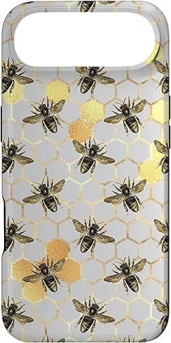 Vista 67 de iPhone XR Bumble Bee - Honeycomb Apicultor amarillo