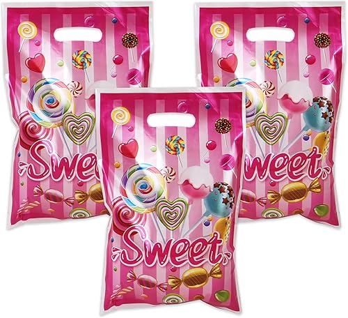 Miniatura 9 de Rainmae 50 bolsas con estampado de vaca, lindas bolsas de regalo de vaca, bolsas de dulces, bolsas de regalo para fiestas temáticas de animales de