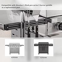 Vista 2 de Soporte magnético para herramientas de repuesto para plancha de marca de miembros, 2 piezas, tira magnética de 13 pulgadas para sostener accesorios
