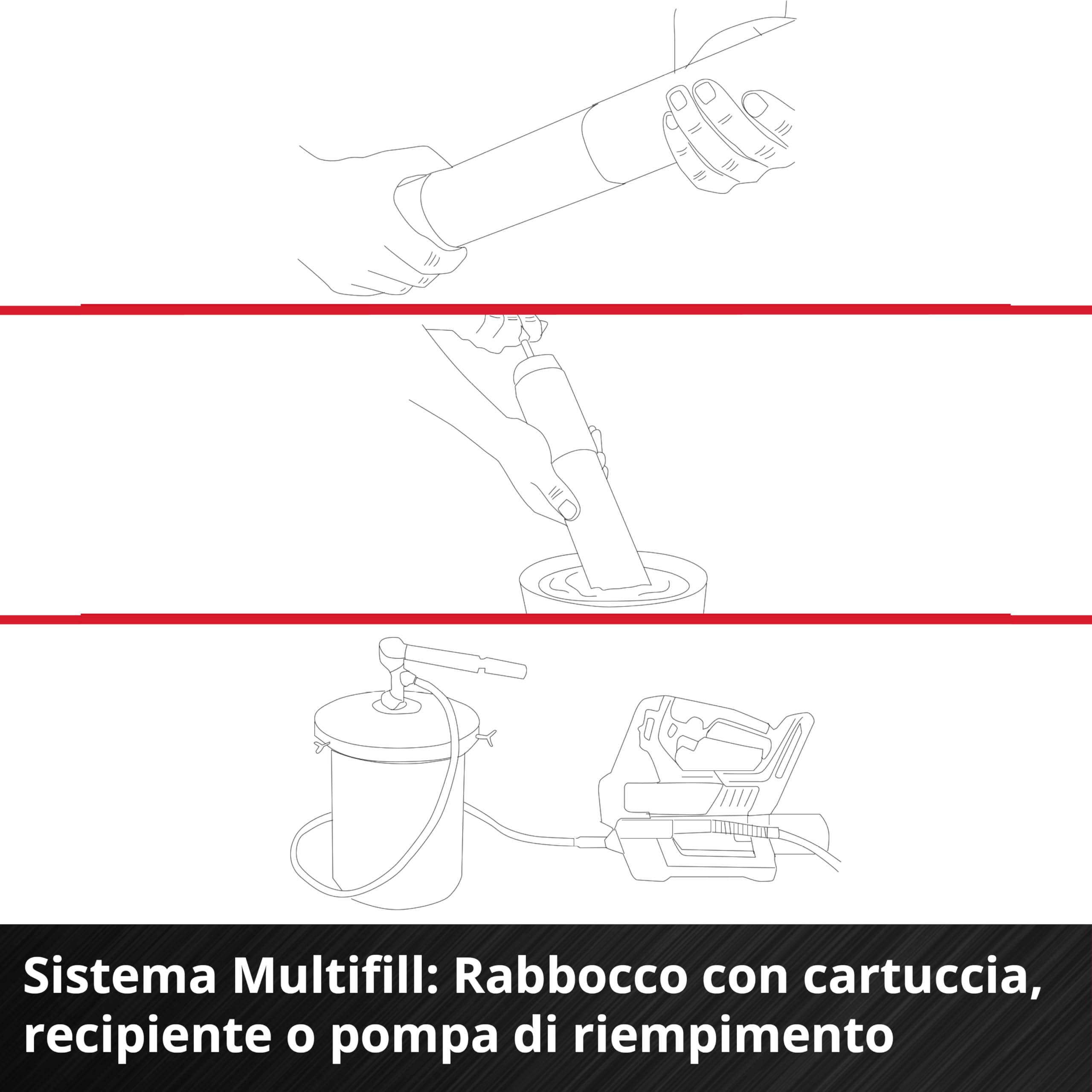 Einhell Professional TP-GR 18/690 Li Ingrassatore a batteria 18 V 690 bar
