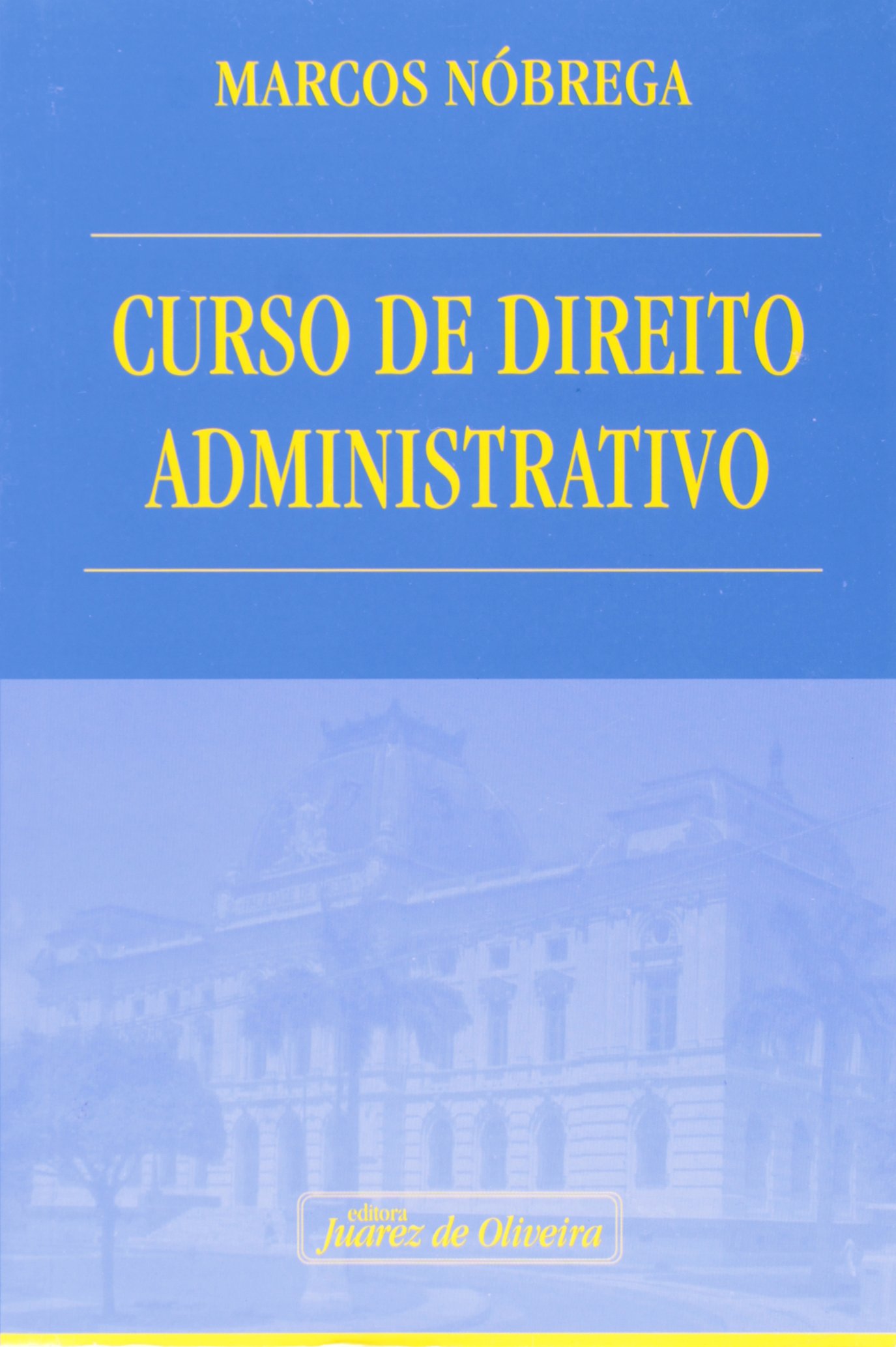 Capa de Curso de Direito Administrativo