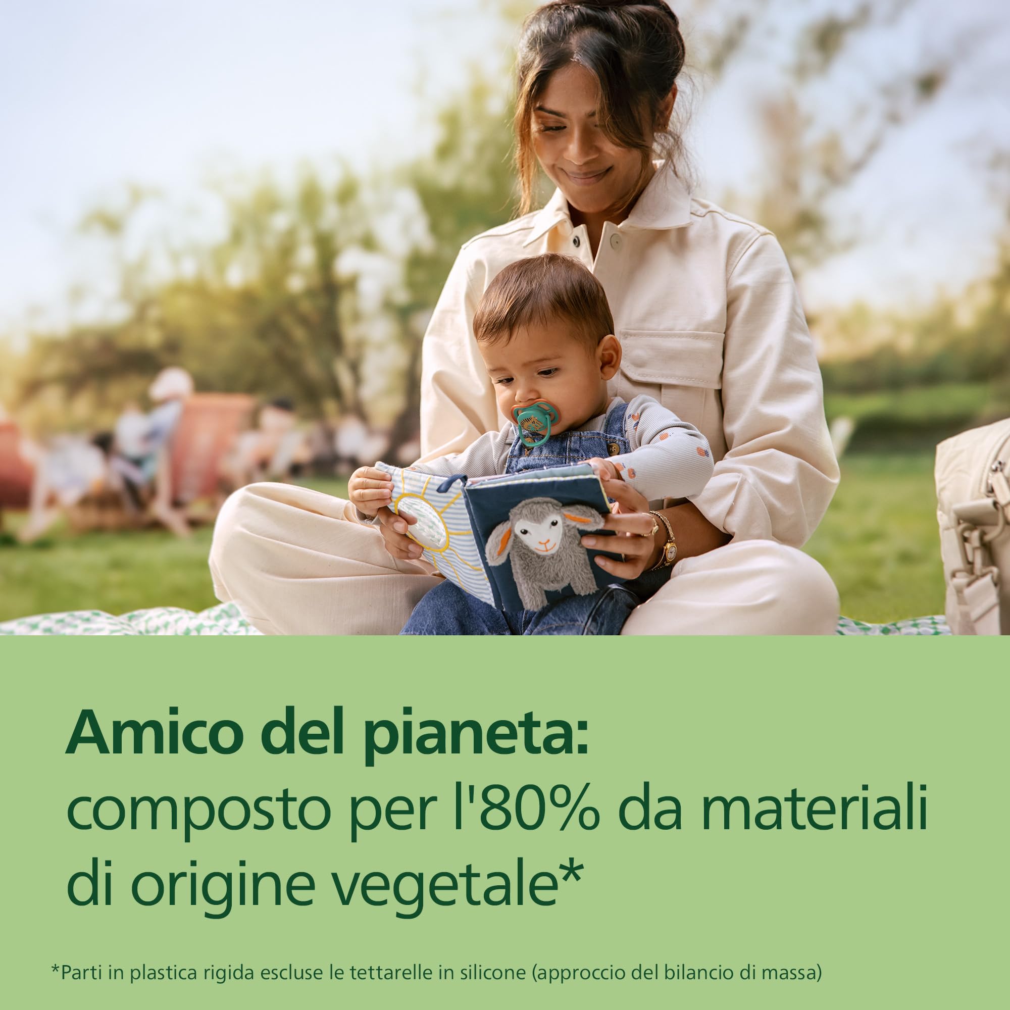 Philips Avent Ultra Air Day & Night Ciuccio - Design ortodontico, per neonati 6-18 mesi, modello fluorescente, tettarella simmetrica in morbido silicone, senza BPA, confezione da 4, SCF087/27