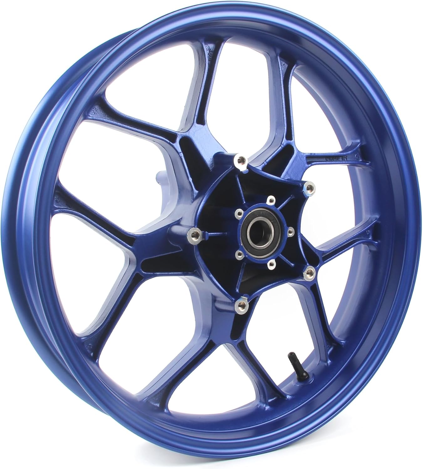 Blue Front Wheel Rim Compatible with Yamaha YZF R1 2015-2022 ABS include, Bearing included, Motorcycle Replacement Accessories Parts