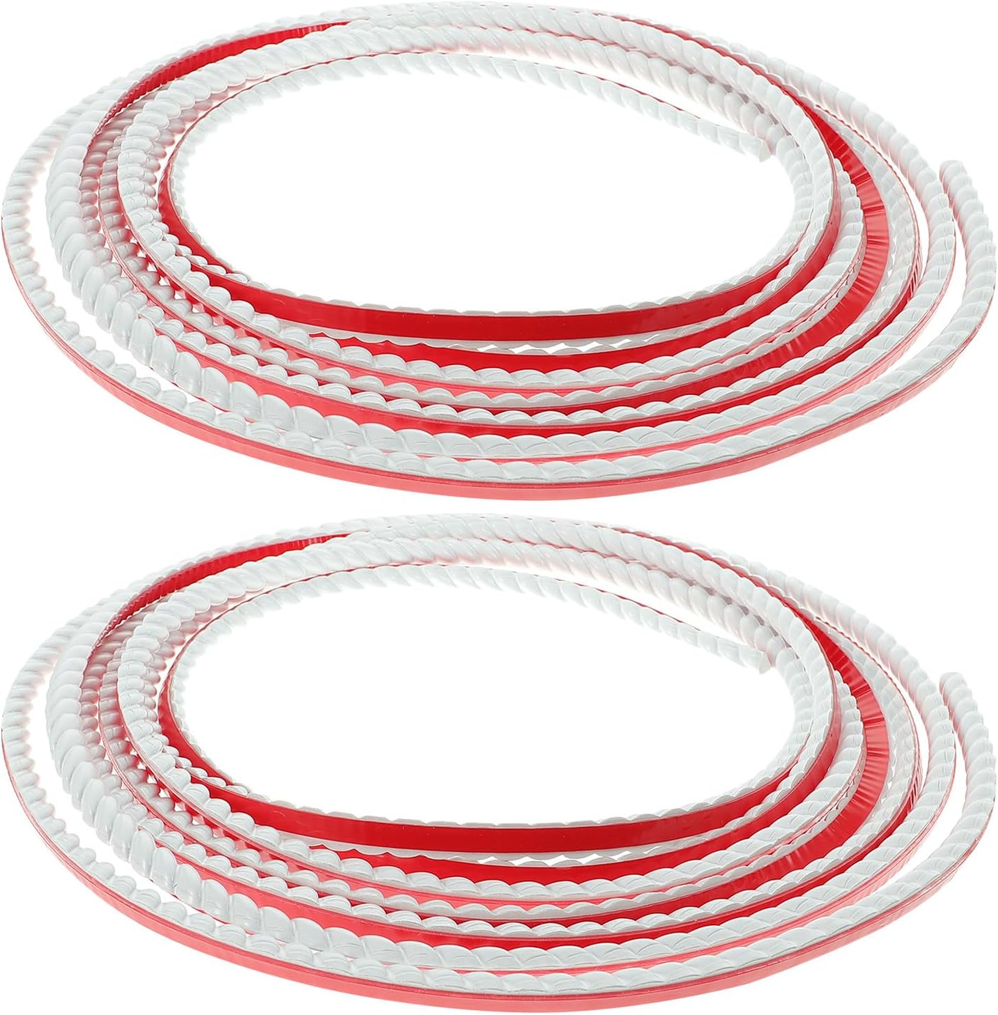 2 Rolls Flexible Molding Trim Flexible Self Adhesive Wall Trim 10mmx5m Peel and Stick Decorative Mirror Frame Border for Home Decor Kitchen and Bathroom