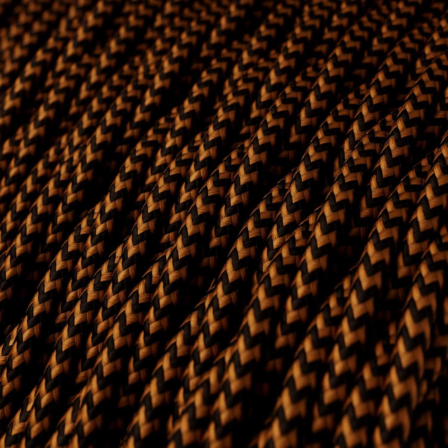 creative cables - Suspension vintage sur rail avec câble tressé - Ampoule incluse