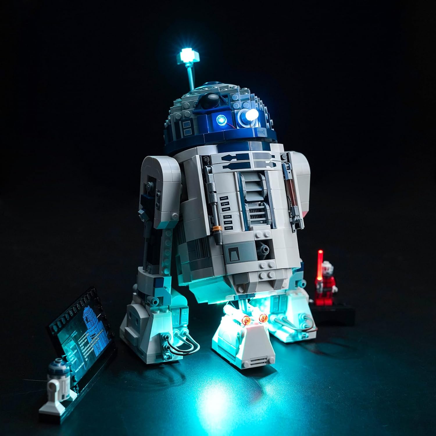 LED Light Kit for Lego 75379 R2-D2, Light Kit ONLY, Lego Model NOT Included (Standard)