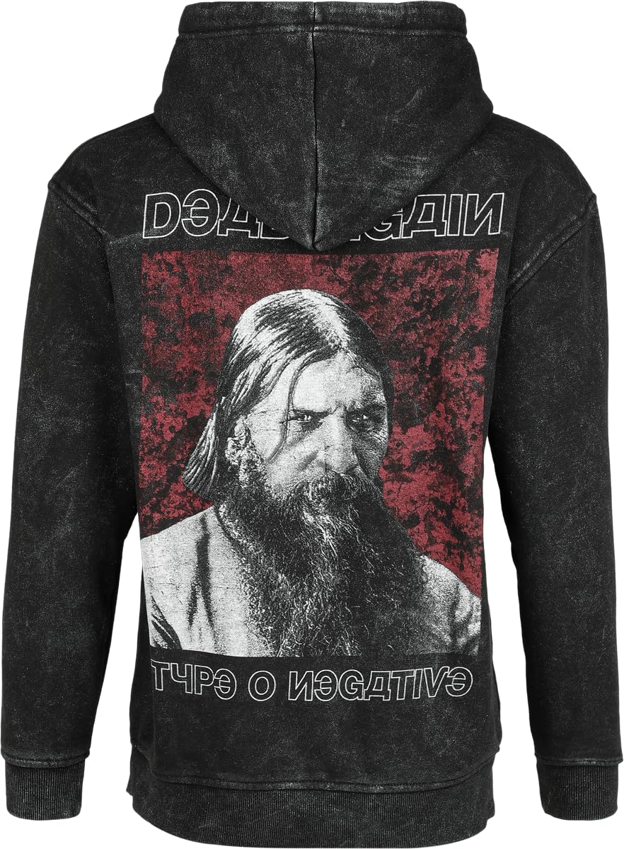 Type O Negative Rasputin Frauen Kapuzenpullover schwarz/silberfarben