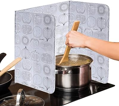 Kitchen Oil Barrier, Oil Barrier Guard Stove Splash Guard Grease Splatter Guard Cooking Oil-Proof Splash Board Kitchen Tool for Cooking