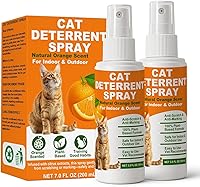 TPBEHMZ Cat Deterrent Spray: Natural Citrus Anti-Scratch & Anti-Marking for Furniture, Sofas, Carpets - Indoor Outdoor Protection 7oz