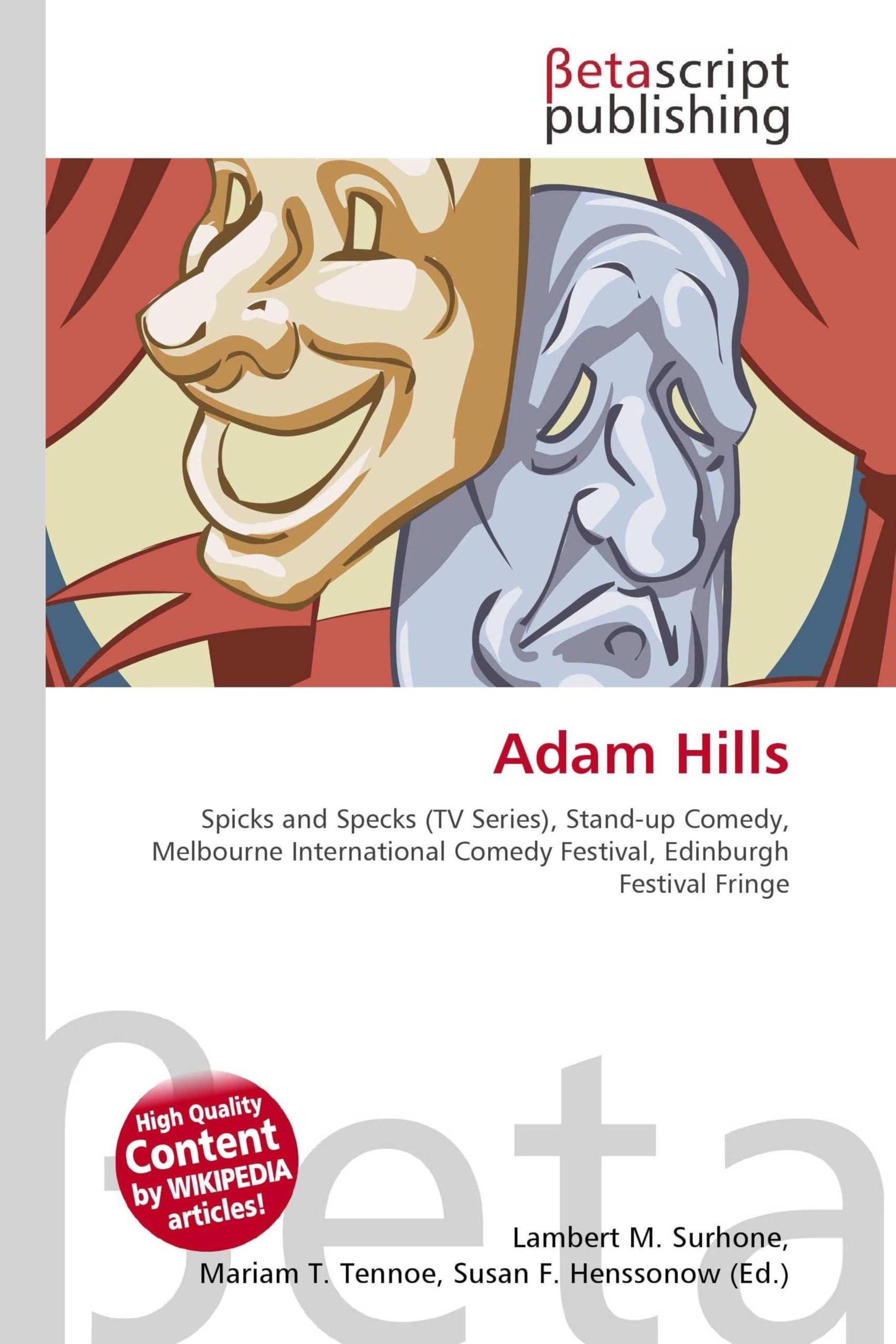 Adam Hills: Spicks and Specks (TV Series), Stand-up Comedy, Melbourne International Comedy Festival, Edinburgh Festival Fringe