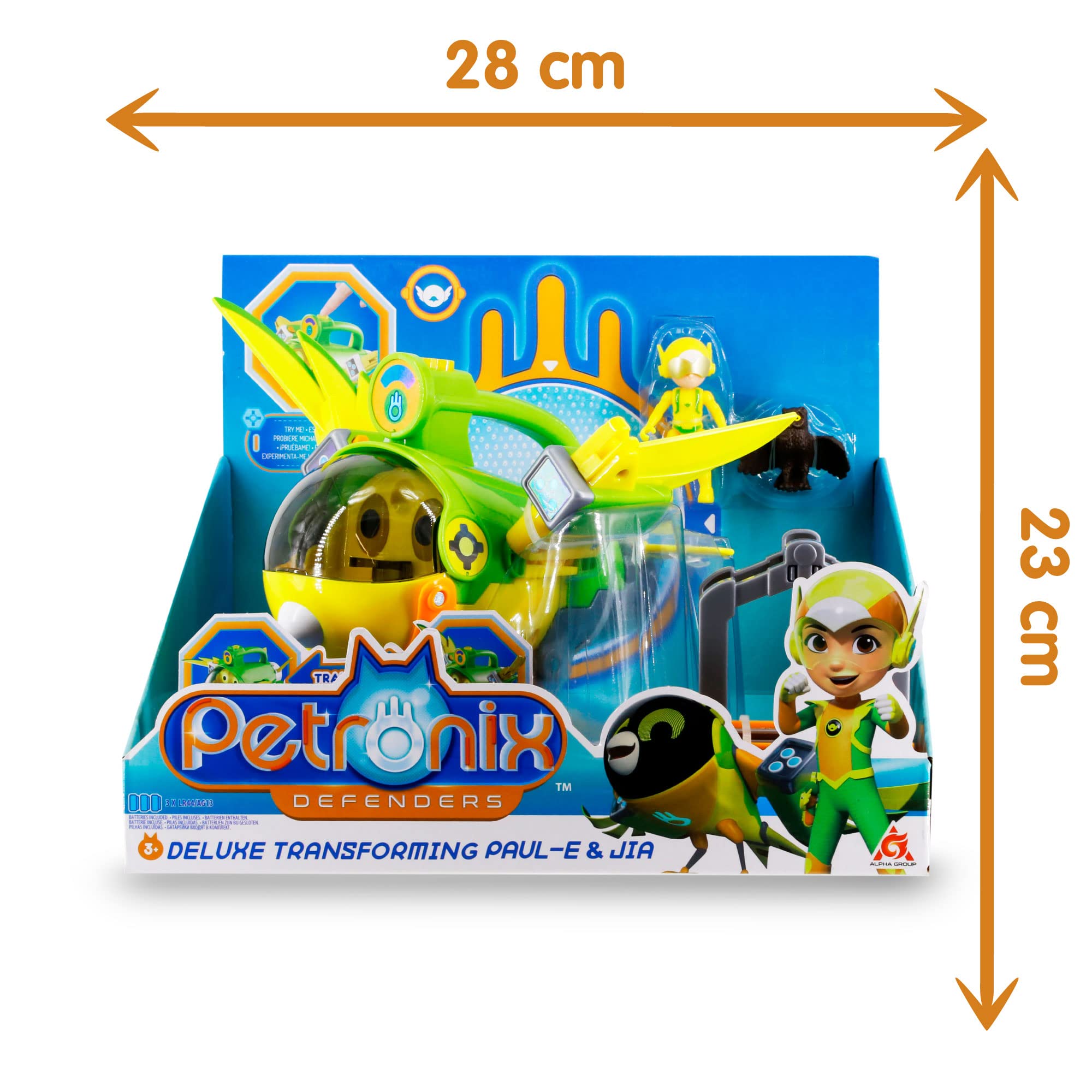 Giochi Preziosi Petronix Defender - Emma y Kitt - 10, Misión con Motocicleta y Mochila