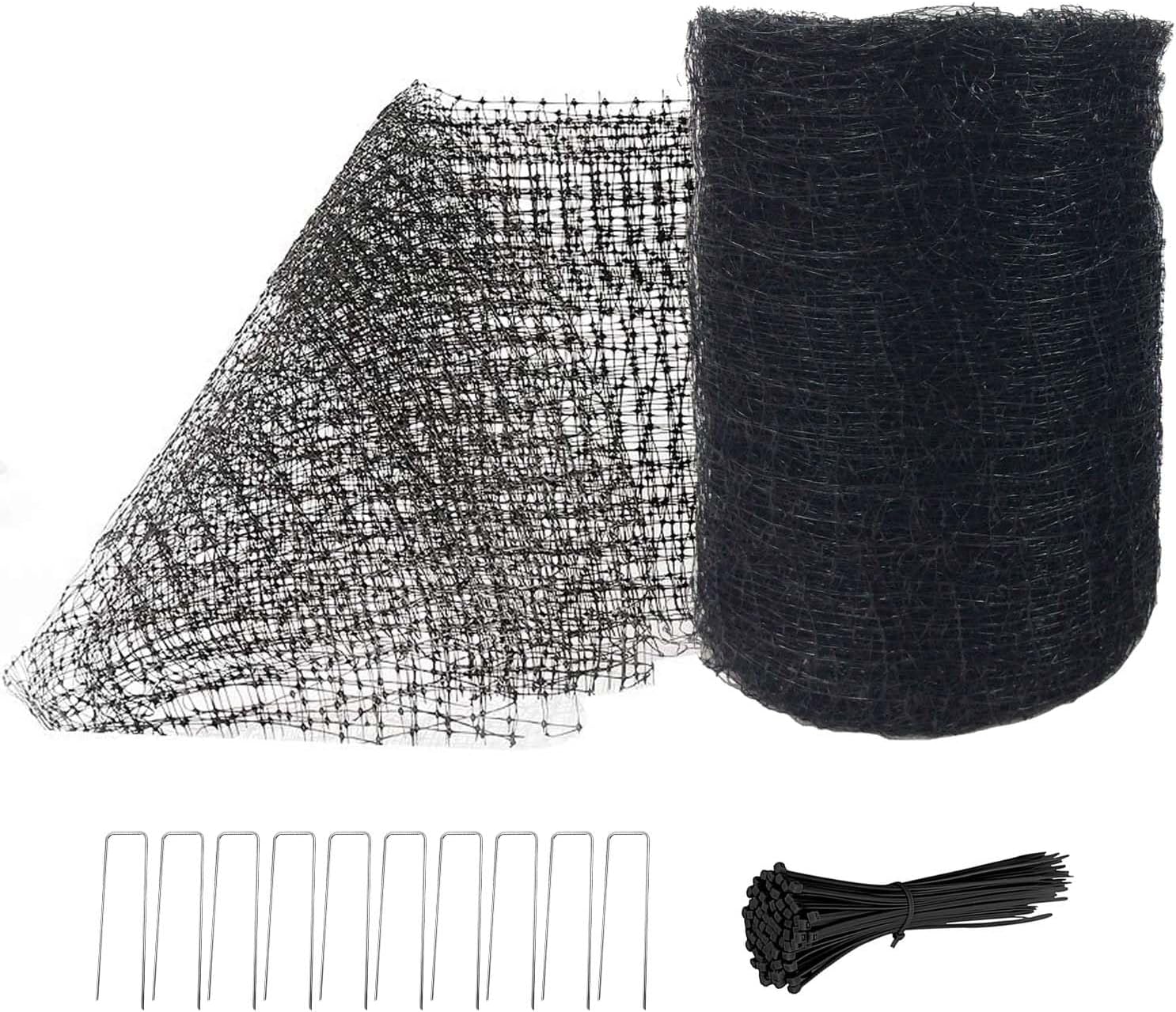 Feitore Deer Fence Netting, 7 x 100 Feet Anti Bird Deer Protection Net Reusable Protective Garden Netting for Plants Fruit Trees Vegetables Against Birds and Other Animals