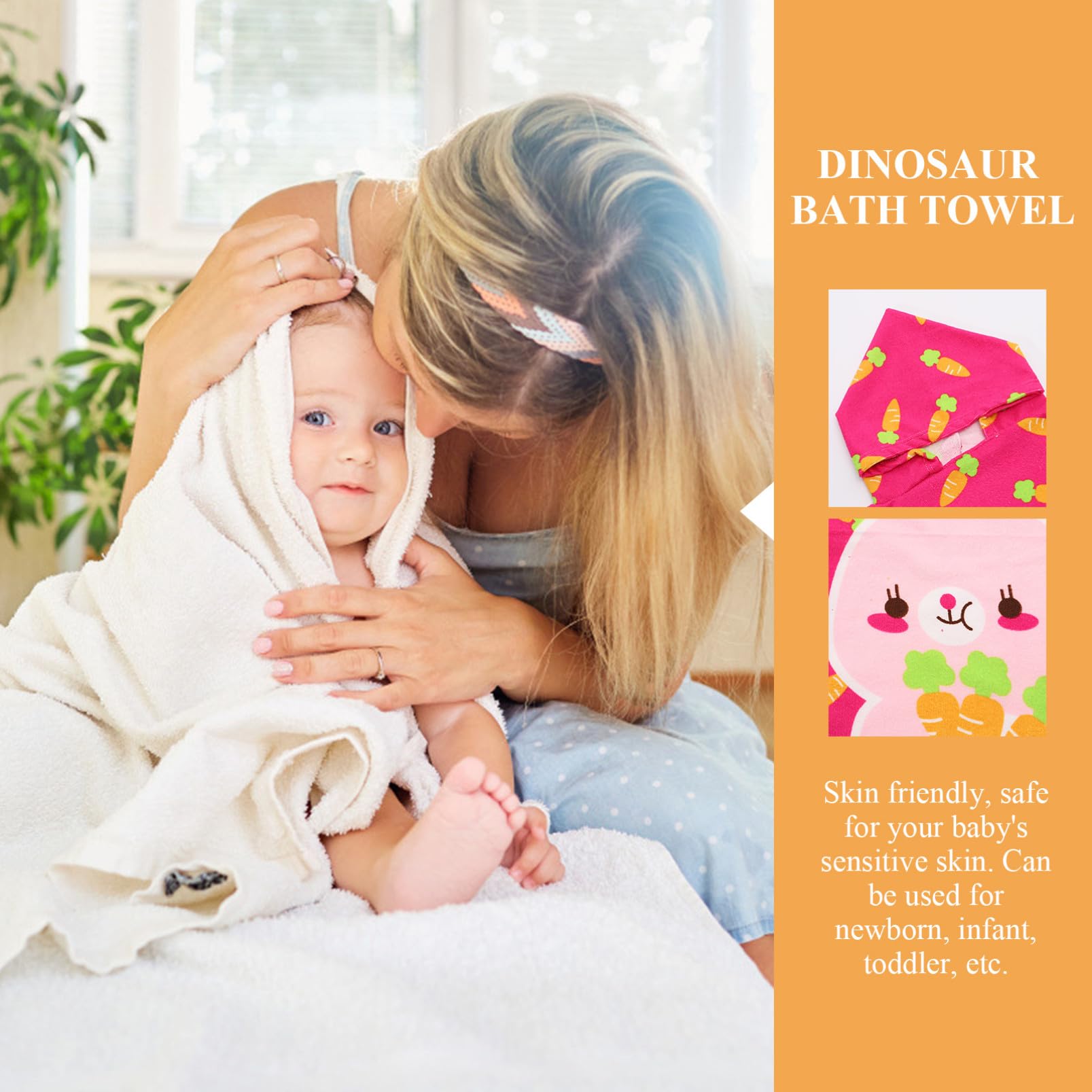 Cabilock 5st Bademantelumhang Für Kinder Strandtuch Mit Kapuze Babybademäntel Schwimmbad Badecape Mit Kapuze Badetuch Mit Kapuze Für Kleinkinder Babyhandtücher Mit Kapuze Superfeine Faser