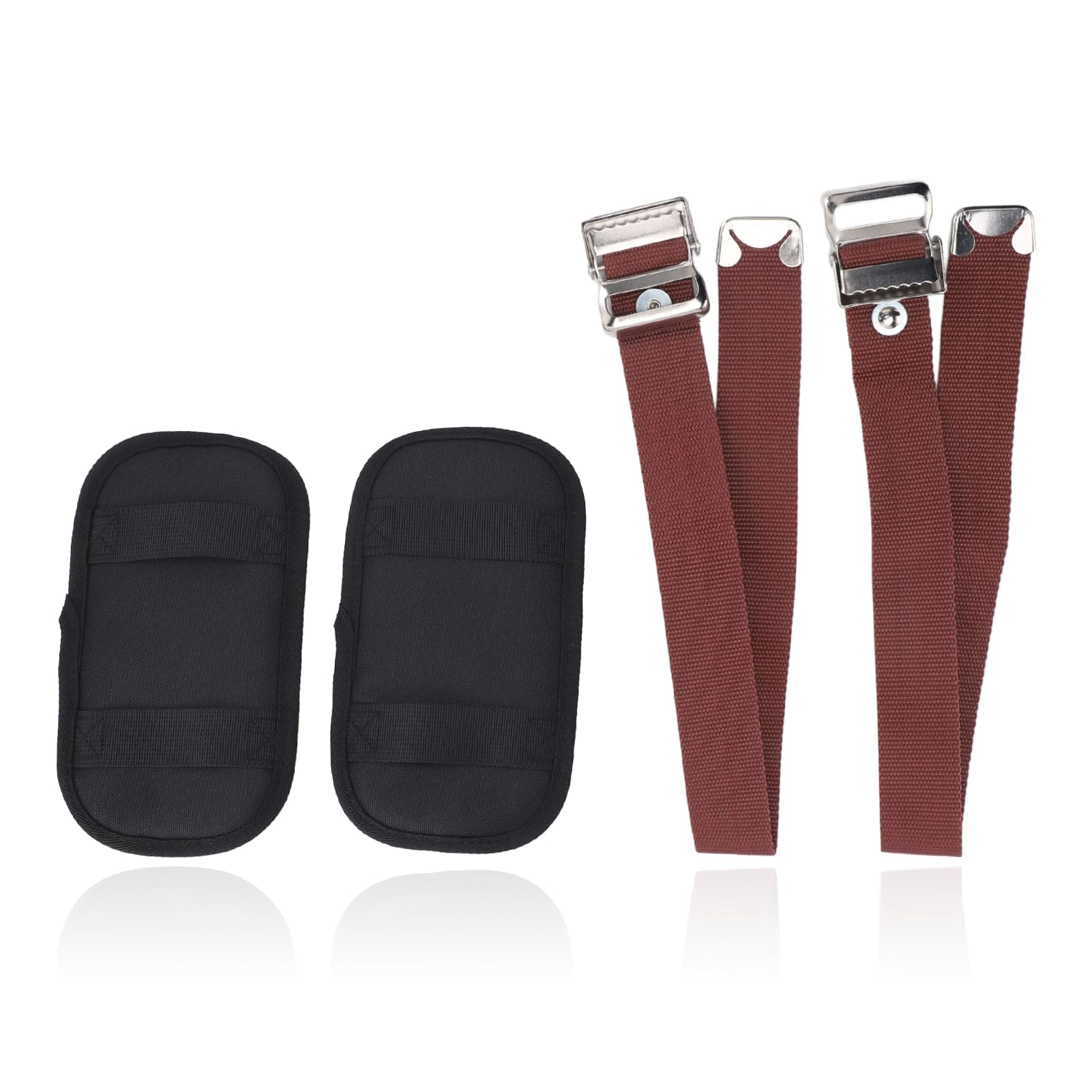 Sangles pour échasses pour Cloisons Sèches, Kit de Sangles de Jambe pour échasses, Fixation des Jambes pour la Peinture et le Câblage, Confortable à Porter Toute la Journée,