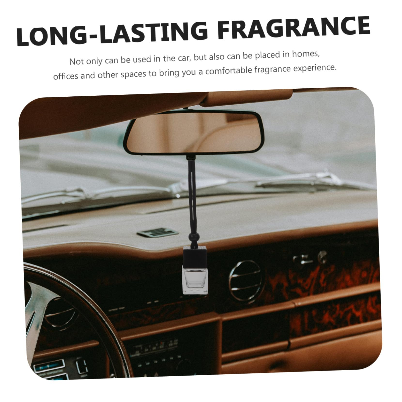 iplusmile 5 Set Da 8 Ml Di Diffusore Di Profumo Per Auto Contenitore Ricaricabile Stile Alla Moda Per Auto E Ufficio 6 Pezzi * 5