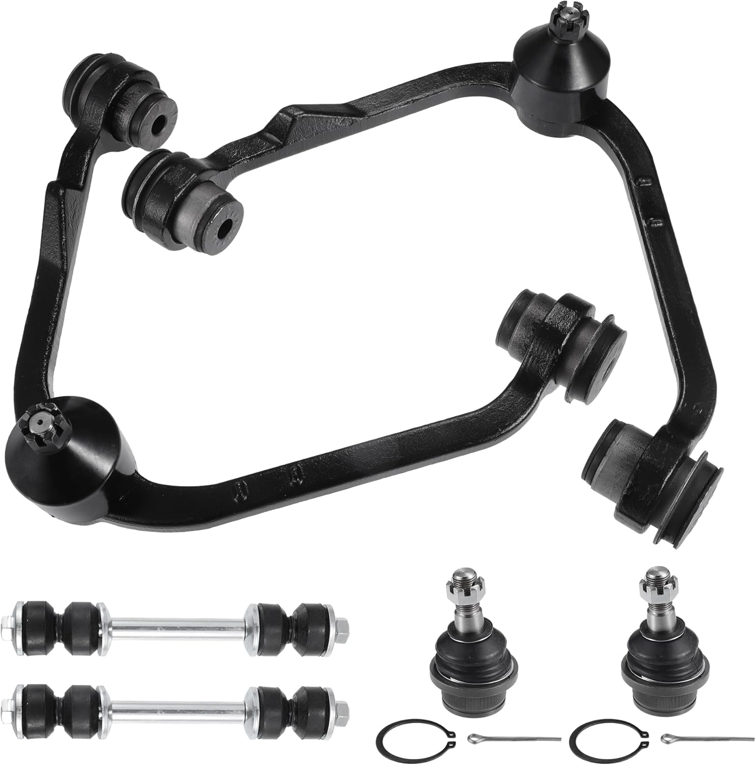 Amazon X AUTOHAUX Fordに対応エクスペディション19972002 RWD用6個セットのアッパーコントロールアーム