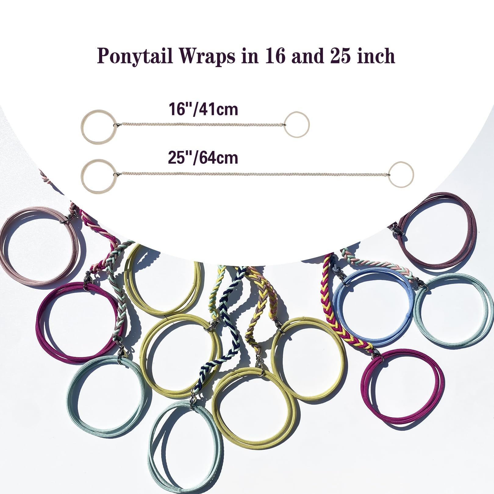 Rip Tie Hair Ties for Women, 25