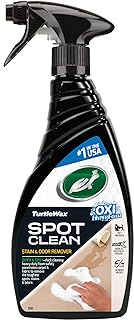 Turtle Wax 53839 Spot Clean Stain & Odor Remover, Non-Aerosol Foaming Spray Cleaner for Carpet, Fabric and Upholstered Surfaces, Eliminates Tough Stains, Deodorizes, 16 oz