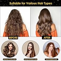 Vista 6 de Accesorio para secador de pelo: tapas ajustables para secadora de pelo extra grandes mejoradas, fáciles de usar para el cuidado del cabello con Negro