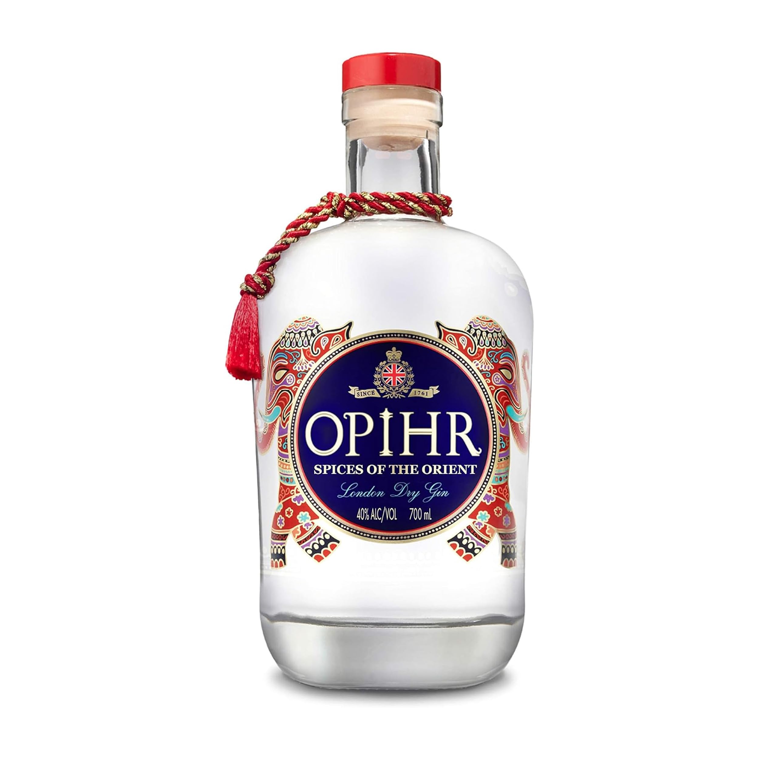 Spices of the Orient London Dry Gin | Premium Dry Gin | Hand-Picked Botanicals | Smooth & Rich | Distilled in England Since 1761 | 70cl Bottle | 40% ABV