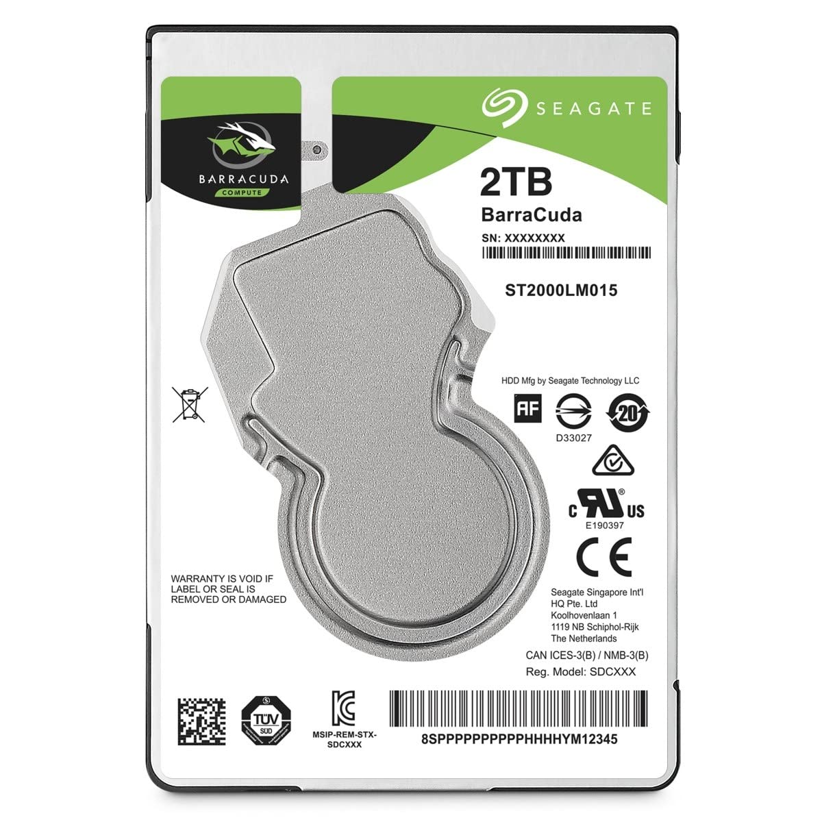 Seagate Barracuda ST2000LM015 – 2 TB 2,5-Zoll SATA HDD