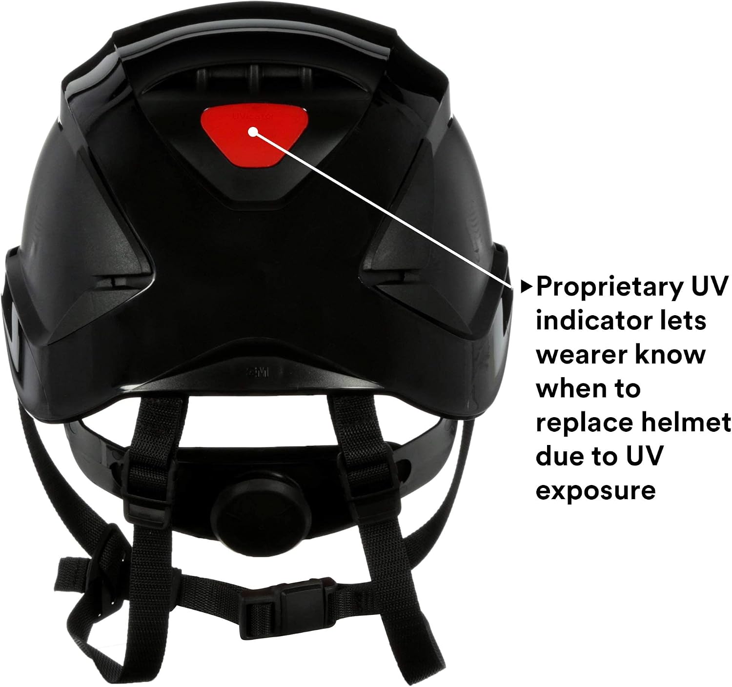3M SecureFit Safety Helmet UVicator sensor