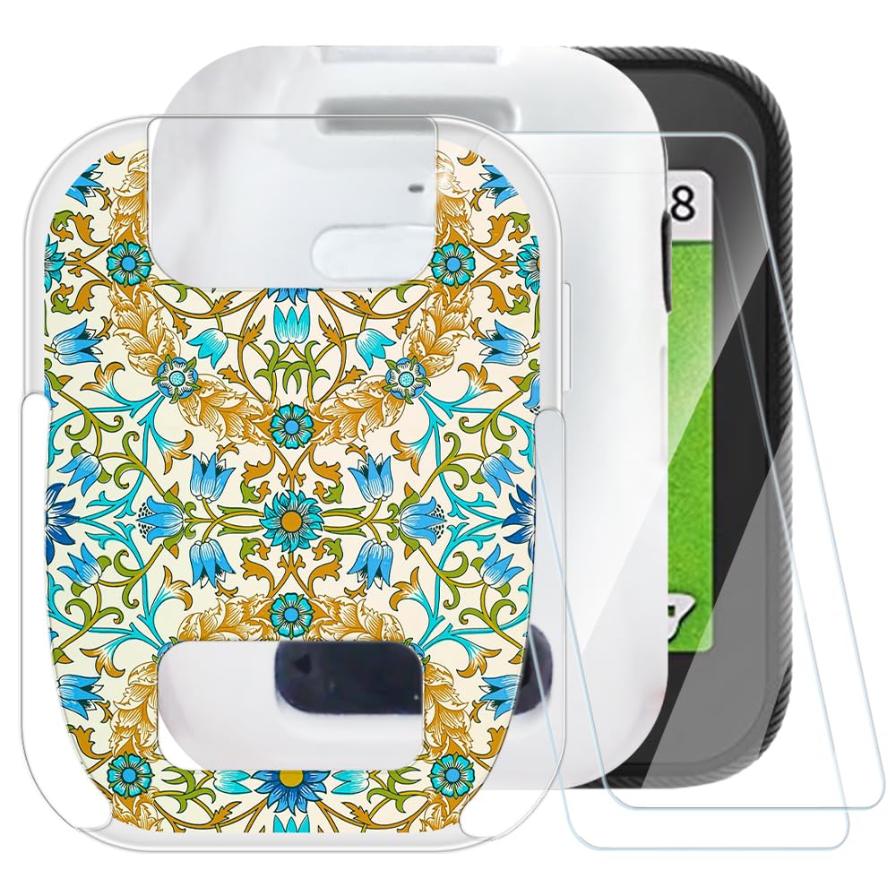 Tempered Glass and Case for Garmin Approach G30 - Kaleidoscope