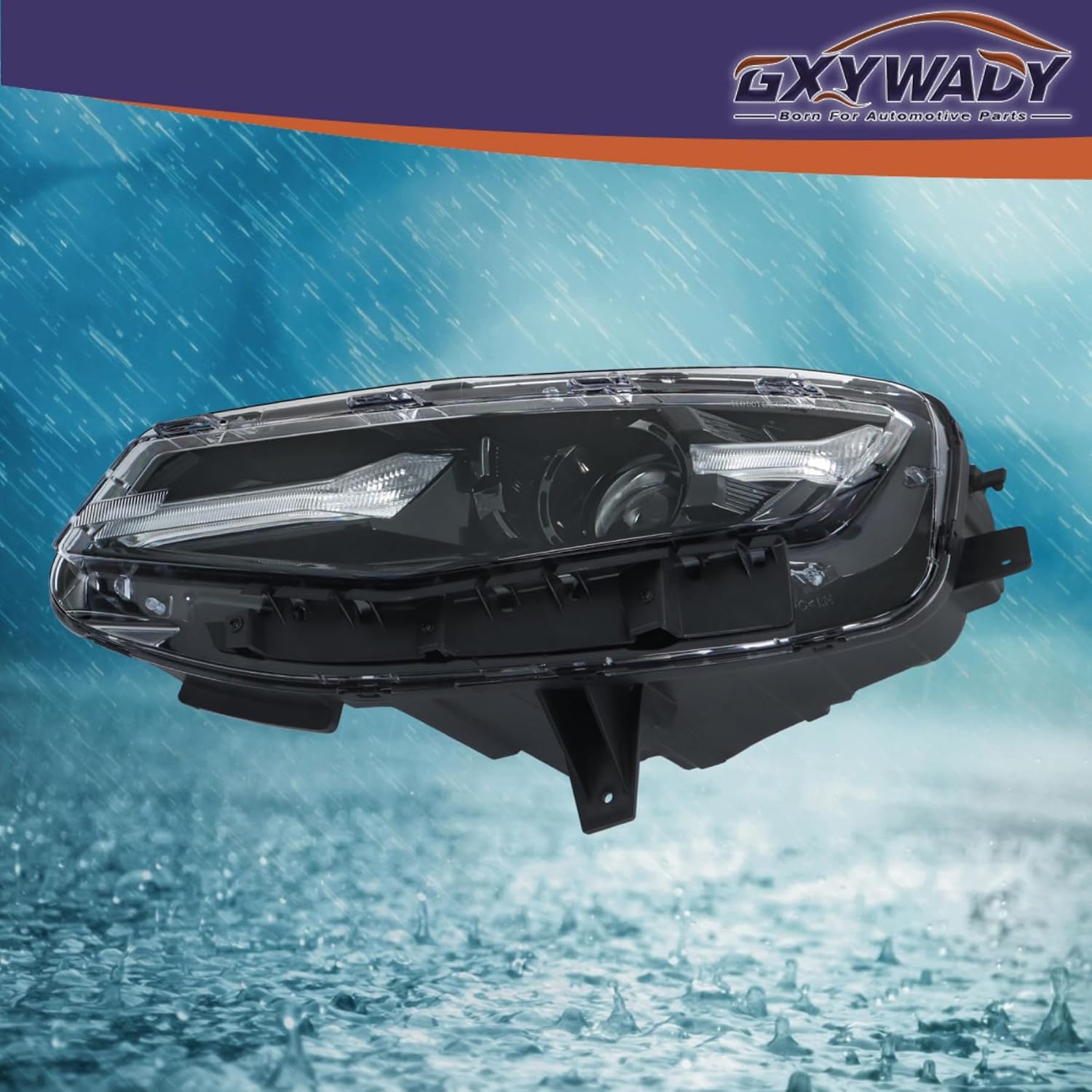 GXYWADY Driver Side Headlight Headlamp Assembly Left LH Replacement for Camaro LS/LT 2019 2020 2021 2022 2023 2024 Replacement for 84756145