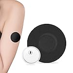 funpatch 20 Pack Adhesive Patches for Freestyle Sensor Cover Libre 3 Waterproof Libre 3 Adhesive Patch Diabetic CGM Tape Latex-Free & Hypoallergenic 14 Days Protcetion, Black