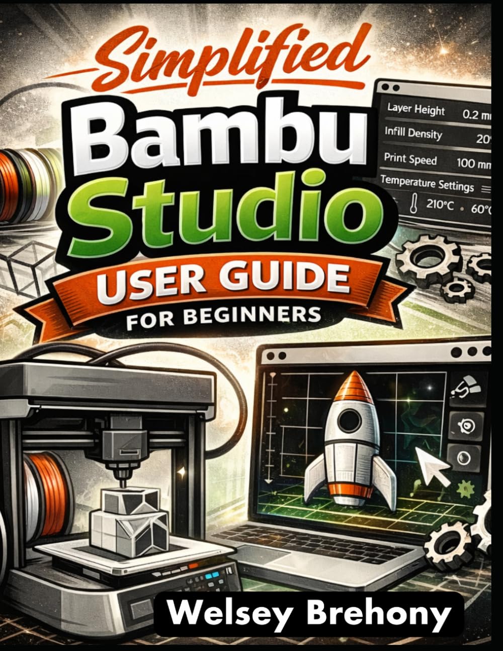 Simplified Bambu Studio User Guide for Beginners: A Step-by-Step Manual to Master 3D Printing Skills with Techniques in Slicing Optimization, ... and Customization (Simplified Manual Guides)