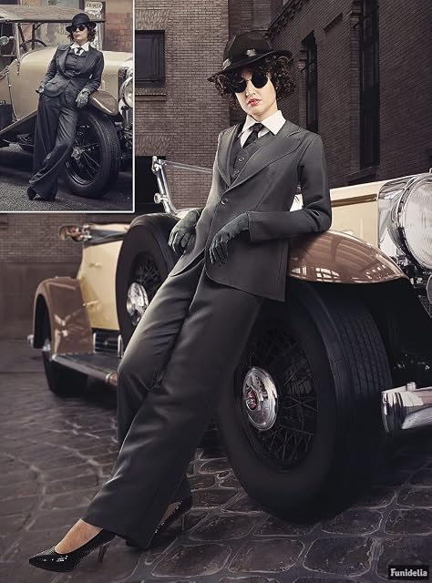 Foto 5 de 5 de Funidelia - Kit disfraz Peaky Blinders - Polly Gray para Mujer Años 20, Películas & Series, Gangster