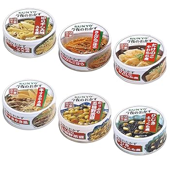 ヒカリコ様　3缶　おまとめ Amazon.co.jp: サンヨー堂 今夜のおかず 缶詰 6種 各6缶 合計 36