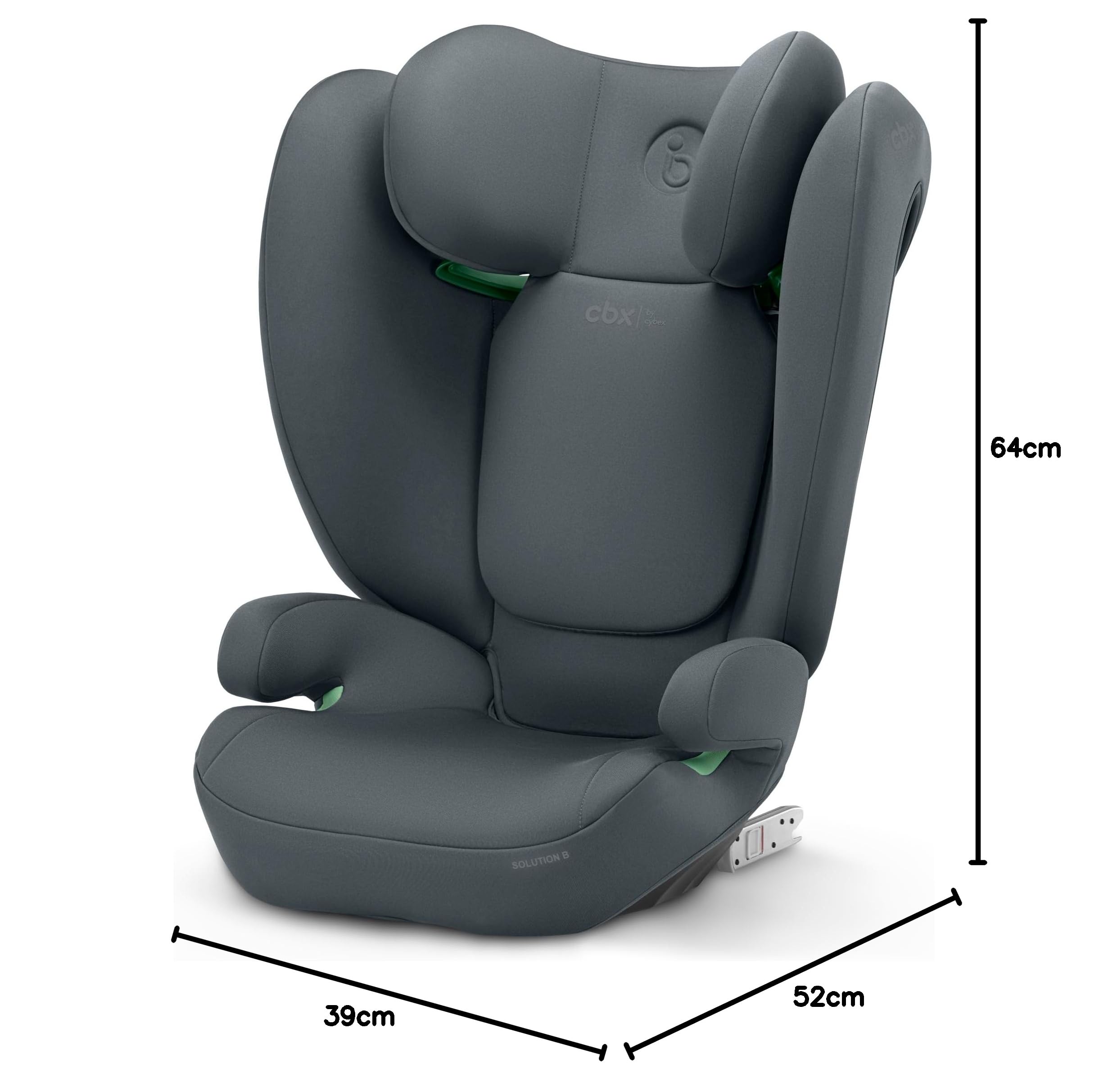 Cybex Solution B i-Fix Autositz ISOFIX 15-50 kg 3-12 Jahre UN R129/04 Grau