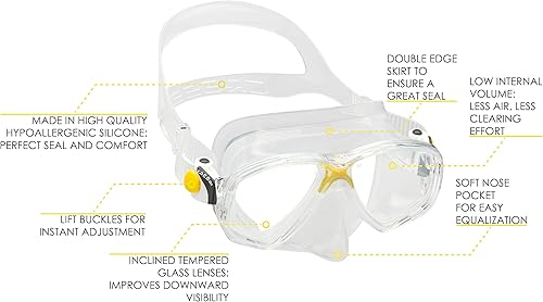 Miniatura 2 de Cressi Adult Palau Short Adjustable Fin (SAF) Set
