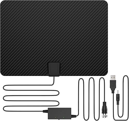 Miniatura 1 de Antena de TV digital HD amplificada de largo alcance de 280 millas, compatible con Fire TV Stick 4K 1080p y todos los canales locales HDTV