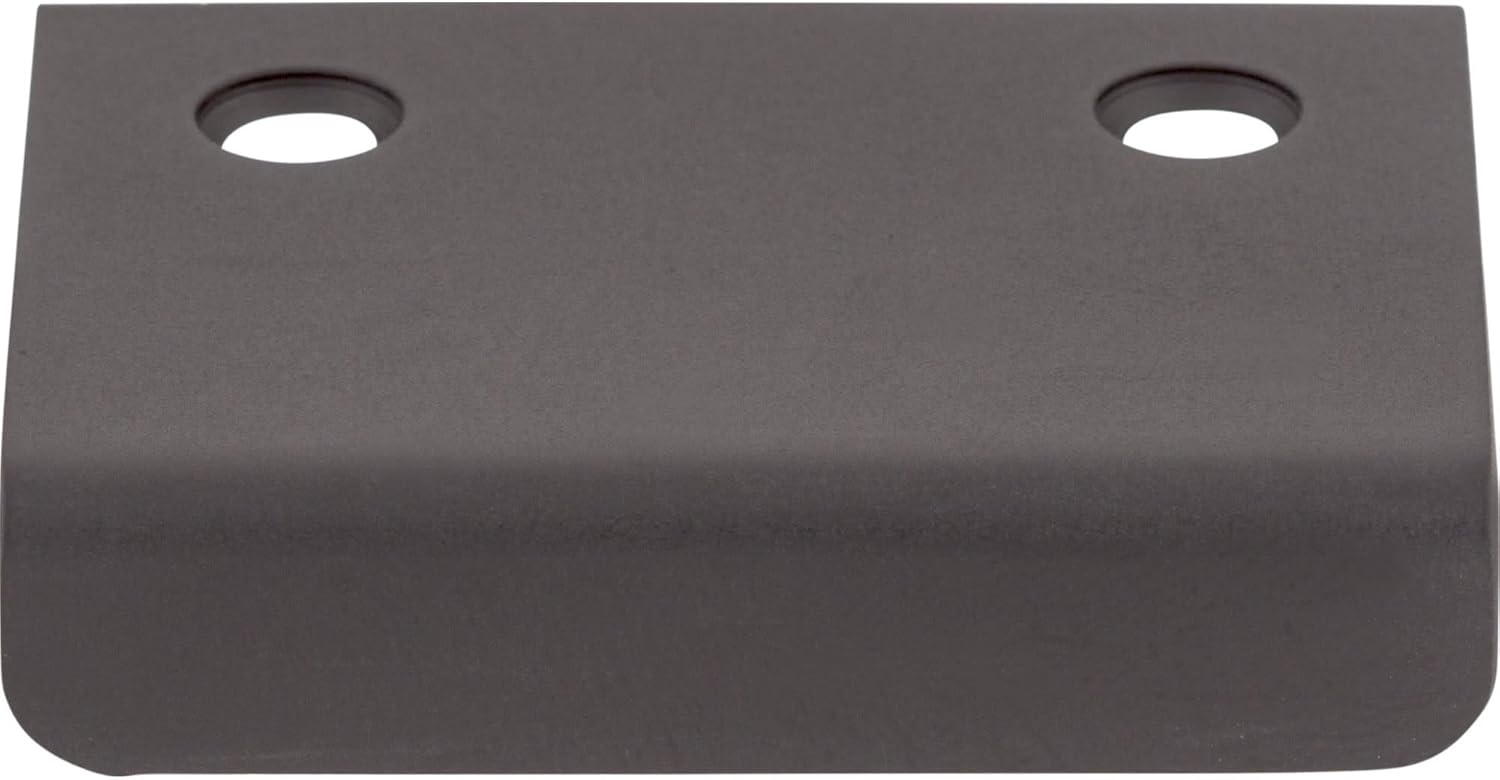 Top Knobs TK102BLK Additions Collection 2 Tab Pull, Flat Black