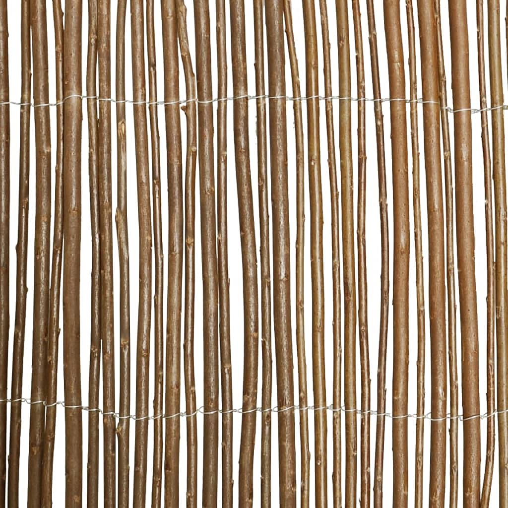 Valla ca?izo de sauce 300x100 cm, Malla metálica para gallinero, Red de gallinero de acero, Alambrada de gallinero de acero resistente para proteger a tus aves de corral