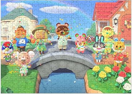 Amazon Co Jp どうぶつの森 ジグソーパズル アニメ 70ピース 1ピース 0ピース 300ピース 300ピース 500ピース 1000ピース 大人用 子供用 木製 チャレンジングファミリーゲーム おもちゃ
