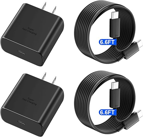 Miniatura 21 de Cargador para iPhone 17 16 Pro Max de carga rápida, 45 W USB C iPhone 17/16 bloque de carga súper rápido con cable de carga tipo C de 10 pies de