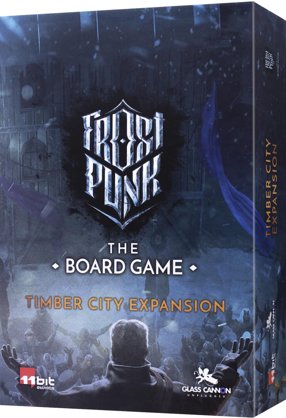 Glass Cannon Unplugged | Timber City Expansion - Frostpunk: The Board Game | Board Game | Ages 16+ | 1-4 Players | 120-150 Minutes Playing Time