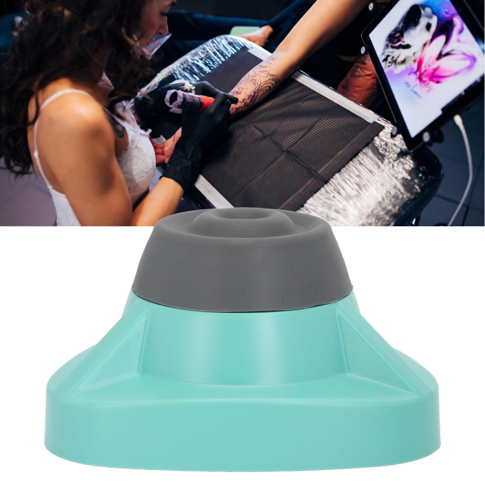 Elektrischer Vortex Mixer, Mini Vortex Mixer Schüttler, 10000 U/min 100–240 V Tätowierfarben Shaker vielseitig einsetzbar schnell mischendes Pigment Labor Vortex Mischer für Nagellack Kleber(EU)