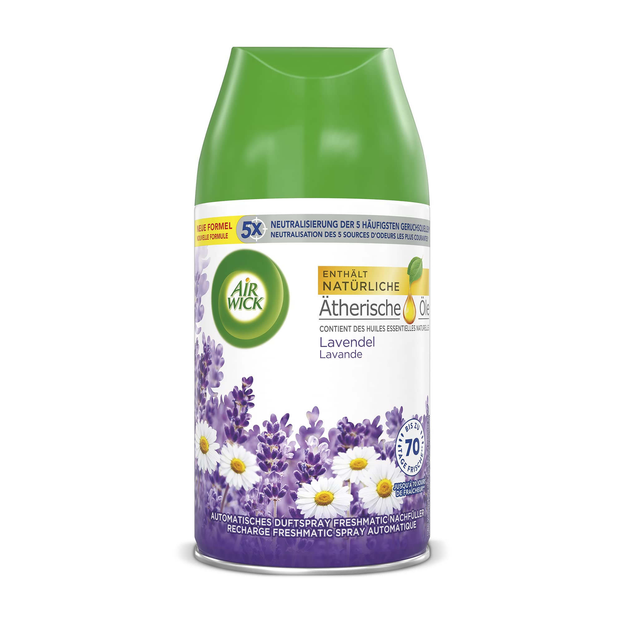 Air Wick Freshmatic Max - Recharge pour Air Wick Freshmatic Max - Parfum lavande - 6 recharges de 250 ml